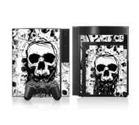 DeinDesign Autocollant Compatible avec Sony Playstation 3 Sticker Film Autocollant Tête de Mort Halloween Têtes de Mort [Video Game]