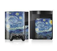 DeinDesign Autocollant Compatible avec Sony Playstation 3 Sticker Film Autocollant ¼uvre d'art Vincent Van Gogh La Nuit étoilée [Video Game]
