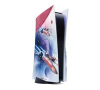 DeinDesign Autocollant Compatible avec Sony PlayStation 5 Disc Edition Sticker Film Autocollant Star Wars Articles pour Fans X-Wing