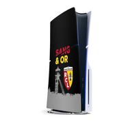 DeinDesign Autocollant Compatible avec Sony PlayStation Slim 5 Disc Edition Sticker Film Autocollant Produit sous Licence Officielle RCL Racing Club de Lens