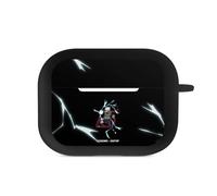 DeinDesign Coque a Mousqueton Compatible avec Apple AirPods Pro Coque Noire Coque avec Mousqueton Kakashi Naruto Shippuden Produit sous Licence Officielle