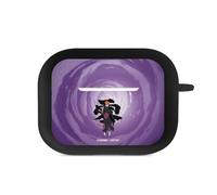 DeinDesign Coque a Mousqueton Compatible avec Apple AirPods Pro Coque Noire Coque avec Mousqueton Pain Naruto Shippuden Articles pour Fans