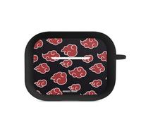 DeinDesign Coque a Mousqueton Compatible avec Apple AirPods Pro Coque Noire Coque avec Mousqueton Produit sous Licence Officielle Naruto Shippuden Akatsuki
