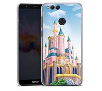 DeinDesign Coque Compatible avec Huawei Honor 7X Étui Housse Château Disney Produit sous Licence Officielle