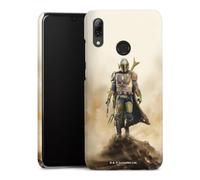DeinDesign Coque Compatible avec Huawei P Smart 2019 Étui Housse The Mandalorian Star Wars Produit sous Licence Officielle