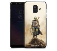 DeinDesign Coque Compatible avec Samsung Galaxy A6 (2018) Étui Housse The Mandalorian Star Wars Produit sous Licence Officielle