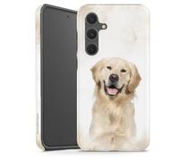 DeinDesign Coque Compatible avec Samsung Galaxy S24 FE 5G Coque renforcée Coque Antichoc Chien Golden Retriever Animaux