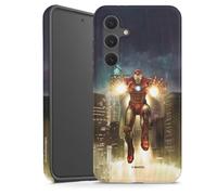 DeinDesign Coque Compatible avec Samsung Galaxy S24 FE 5G Coque renforcée Coque Antichoc Marvel Avengers Iron Man