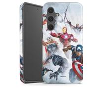 DeinDesign Coque Compatible avec Samsung Galaxy S24 FE 5G Coque renforcée Coque Antichoc Marvel Avengers Produit sous Licence Officielle