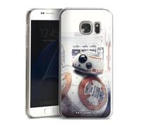 DeinDesign Coque Compatible avec Samsung Galaxy S7 Étui Housse Star Wars Robots Articles pour Fans