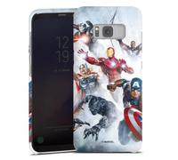DeinDesign Coque Compatible avec Samsung Galaxy S8 Étui Housse Marvel Avengers Produit sous Licence Officielle