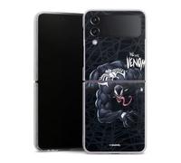 DeinDesign Coque Compatible avec Samsung Galaxy Z Flip 4 Étui Housse Marvel Venom Spider-Man