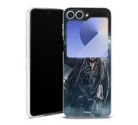 DeinDesign Coque Compatible avec Samsung Galaxy Z Flip 7 FE Étui Housse Captain Jack Sparrow Pirates des Caraïbes Produit sous Licence Officielle