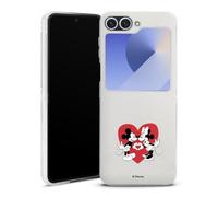 DeinDesign Coque Compatible avec Samsung Galaxy Z Flip 7 FE Étui Housse Mickey & Minnie C½ur Disney