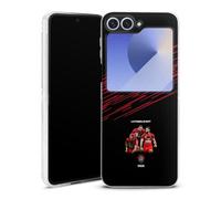 DeinDesign Coque Compatible avec Samsung Galaxy Z Flip 7 FE Étui Housse RC Toulon Produit sous Licence Officielle Rugby Club Toulonnais
