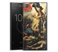 DeinDesign Coque Compatible avec Sony Xperia XZ1 Compact Étui Housse France Peinture Révolution
