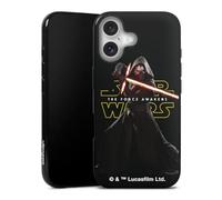 DeinDesign Coque en Silicone Compatible avec Apple iPhone 16 Étui Silicone Coque Souple Star Wars Articles pour Fans Kylo Ren