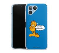 DeinDesign Coque en Silicone Compatible avec Fairphone 5 Etui Silicone Coque Souple Garfield Chat Dicton