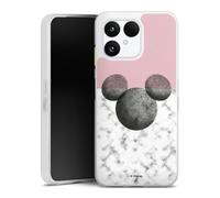 DeinDesign Coque en Silicone Compatible avec Fairphone 6 Etui Silicone Coque Souple Disney Marbre Minnie Mouse