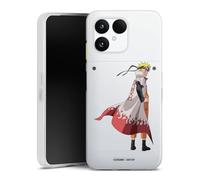 DeinDesign Coque en Silicone Compatible avec Fairphone 6 Etui Silicone Coque Souple Naruto Shippuden Hokage Sensei