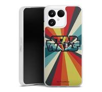 DeinDesign Coque en Silicone Compatible avec Fairphone 6 Etui Silicone Coque Souple Star Wars Rétro Articles pour Fans