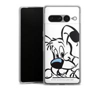 DeinDesign Coque en Silicone Compatible avec Google Pixel 7 Pro Etui Silicone Coque Souple Produit sous Licence Officielle Idéfix Bande dessinée