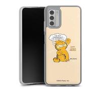 DeinDesign Coque en Silicone Compatible avec Nokia G 42 5G Etui Silicone Coque Souple Garfield Déclaration Chat