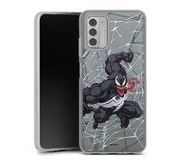 DeinDesign Coque en Silicone Compatible avec Nokia G 42 5G Etui Silicone Coque Souple Marvel Venom Méchant