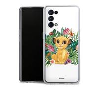 DeinDesign Coque en Silicone Compatible avec Oppo Find X3 Lite Etui Silicone Coque Souple Disney Le Roi Lion Simba