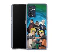 DeinDesign Coque en Silicone Compatible avec Oppo Find X5 Lite Etui Silicone Coque Souple Hokage Naruto Shippuden Produit sous Licence Officielle