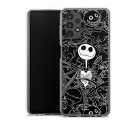 DeinDesign Coque en Silicone Compatible avec Samsung Galaxy A13 4G Etui Silicone Coque Souple Halloween Disney L'Étrange Noël de Monsieur Jack