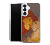 DeinDesign Coque en Silicone Compatible avec Samsung Galaxy A16 5G Etui Silicone Coque Souple Le Roi Lion Disney Amour