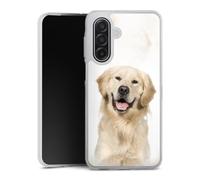 DeinDesign Coque en Silicone Compatible avec Samsung Galaxy A17 Etui Silicone Coque Souple Chien Golden Retriever Animaux