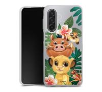 DeinDesign Coque en Silicone Compatible avec Samsung Galaxy A17 Etui Silicone Coque Souple Timon et Pumbaa Le Roi Lion Disney
