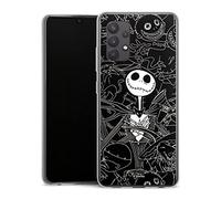 DeinDesign Coque en Silicone Compatible avec Samsung Galaxy A32 4G Etui Silicone Coque Souple Halloween Disney L'Étrange Noël de Monsieur Jack