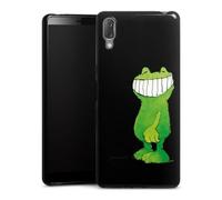 DeinDesign Coque en Silicone Compatible avec Sony Xperia L3 Étui Silicone Coque Souple Grenouille Motivation Janosch