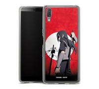 DeinDesign Coque en Silicone Compatible avec Sony Xperia L3 Etui Silicone Coque Souple Naruto Shippuden Manga Série animée