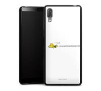 DeinDesign Coque en Silicone Compatible avec Sony Xperia L3 Étui Silicone Coque Souple Peanuts Produit sous Licence Officielle Enfants