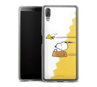 DeinDesign Coque en Silicone Compatible avec Sony Xperia L3 Etui Silicone Coque Souple Snoopy Peanuts Enfants