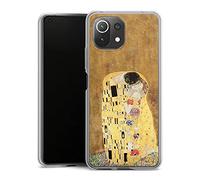 DeinDesign Coque en Silicone Compatible avec Xiaomi Mi 11 Lite 5G NE Etui Silicone Coque Souple Klimt ¼uvre d'art Peinture
