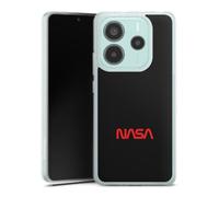 DeinDesign Coque en Silicone Compatible avec Xiaomi Redmi Note 14 5G Etui Silicone Coque Souple Logo NASA Cosmos