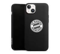 DeinDesign Coque en Silicone Premium Compatible avec Apple iPhone 14 Etui Silicone Coque Souple FC Bayern Munich Blason FCB