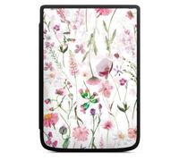DeinDesign Coque pour liseuse Compatible avec Vivlio Touch HD Plus Etui pour liseuse Protection pour liseuse Couronne de Fleurs Fleur Prairie