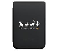 DeinDesign Coque pour liseuse Compatible avec Vivlio Touch Lux 5 Etui pour liseuse Protection pour liseuse Chat France Amusant