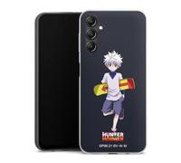 DeinDesign Coque Slim Compatible avec Samsung Galaxy A14 5G Etui Silicone Ultra Fine Coque en Silicone Ultra Fine Kirua Zoldyck Hunter x Hunter Produit sous Licence Officielle