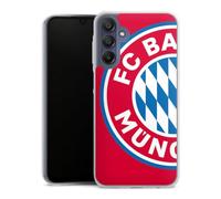DeinDesign Coque Slim Compatible avec Samsung Galaxy A15 Etui Silicone Ultra Fine Coque en Silicone Ultra Fine FC Bayern Munich Produit sous Licence Officielle FCB