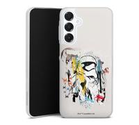 DeinDesign Coque Slim Compatible avec Samsung Galaxy A16 4G Etui Silicone Ultra Fine Coque en Silicone Ultra Fine Produit sous Licence Officielle Star Wars Stormtrooper