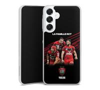 DeinDesign Coque Slim Compatible avec Samsung Galaxy A16 5G Etui Silicone Ultra Fine Coque en Silicone Ultra Fine RC Toulon Produit sous Licence Officielle Rugby Club Toulonnais