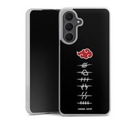 DeinDesign Coque Slim Compatible avec Samsung Galaxy A17 Case Ultra Fine Etui Silicone Ultra Fine Akatsuki Produit sous Licence Officielle Naruto Shippuden