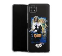 DeinDesign Coque Slim Compatible avec Samsung Galaxy A22 5G Etui Silicone Ultra Fine Coque en Silicone Ultra Fine Chewbacca Star Wars Jedi